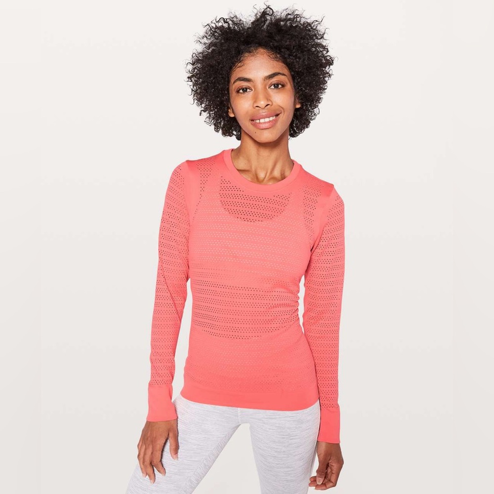 Lululemon Breeze By Long Sleeve Pullover Top sz 6